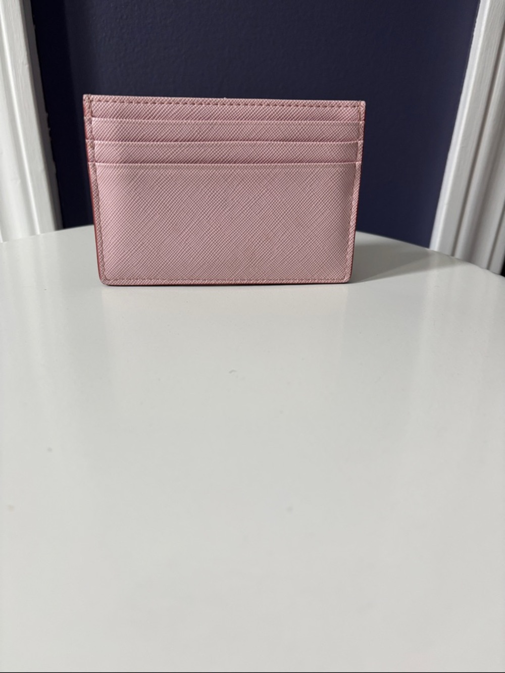 kate spade Pink Glitter Polka Dot Saffiano Card Case - Picture 3 of 6